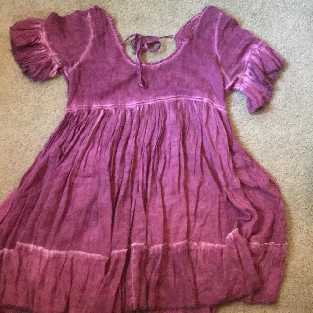 Flowy mini dress